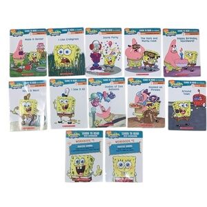 SpongeBob SquarePants Learn to Read Books Set